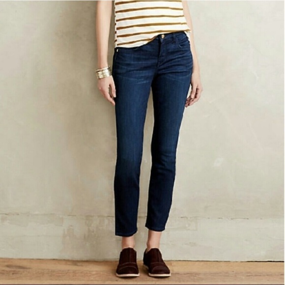 Anthropologie Pilcro Stet Side Slit Ankle Jeans 26 - Picture 1 of 9